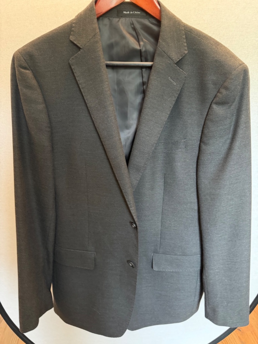 Calvin Klein Infinite Stretch Gray Blazer Sport Coat 40R